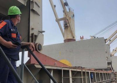 Demolition Services Barge Loading